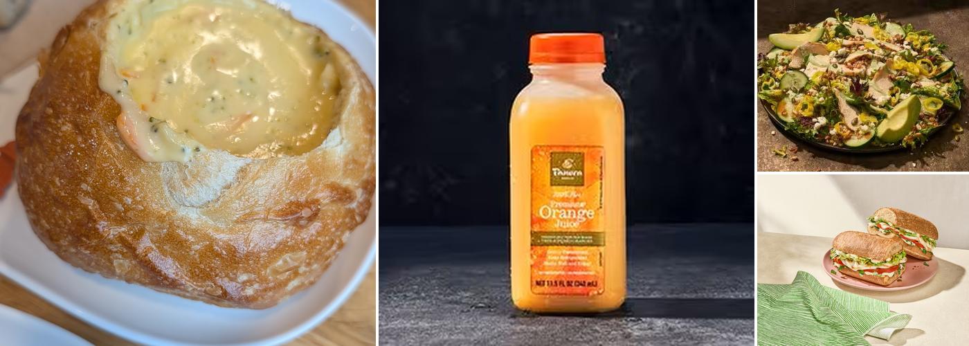 Panera Bread Menu