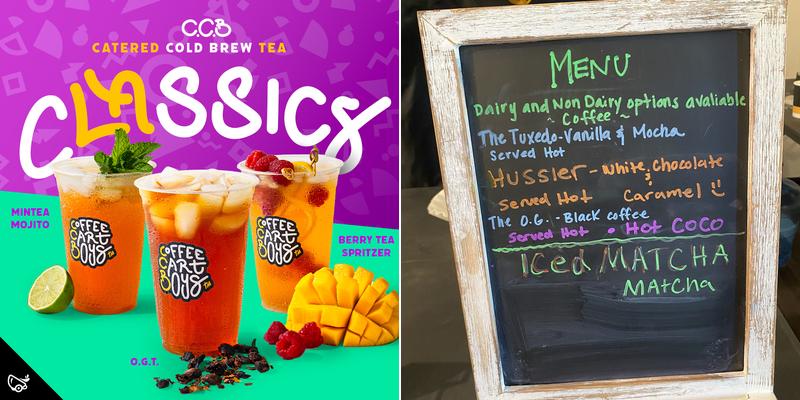 Coffee Cart Boys Menu