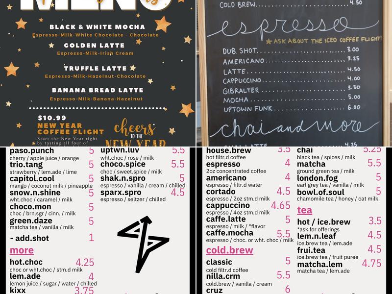 CAFE PASO Menu