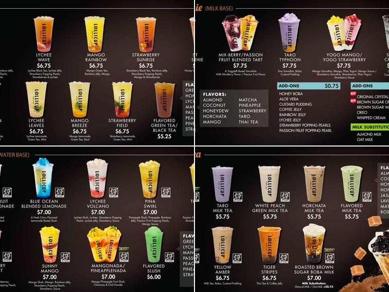 Lollicup Fresh | Ontario Mills Menu