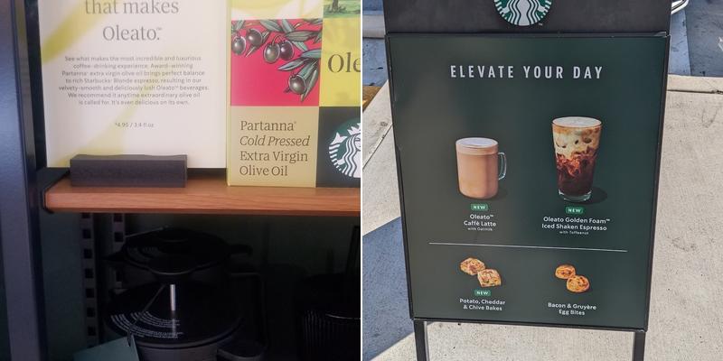 Starbucks Menu