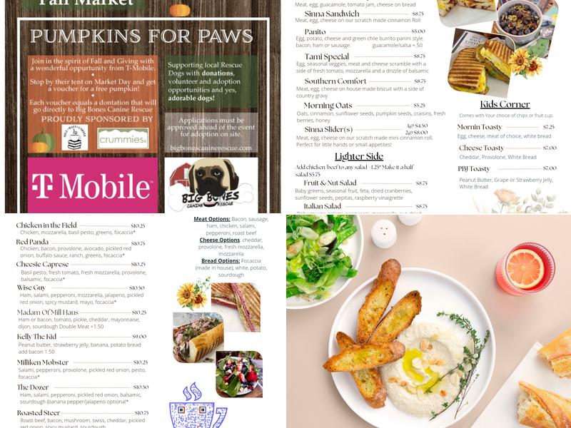 Mill Haus Coffee Menu