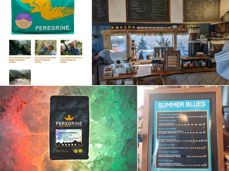 Peregrine Coffee Roasters Menu