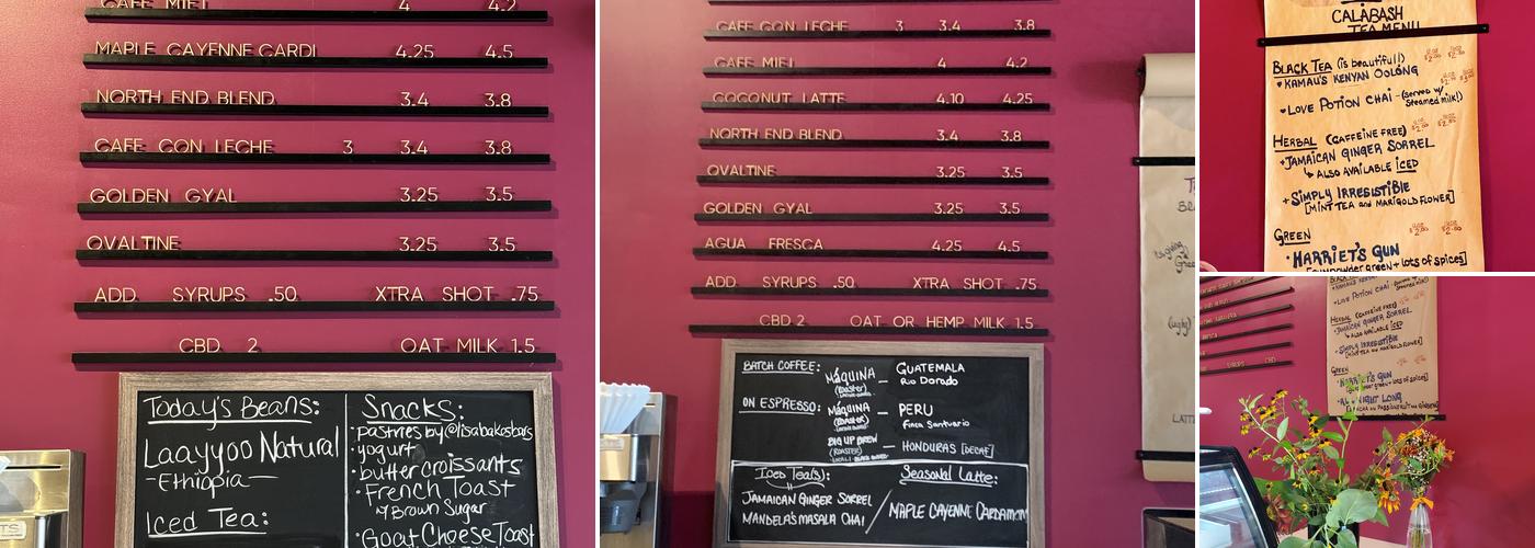 Semilla Cafe + Studio Menu