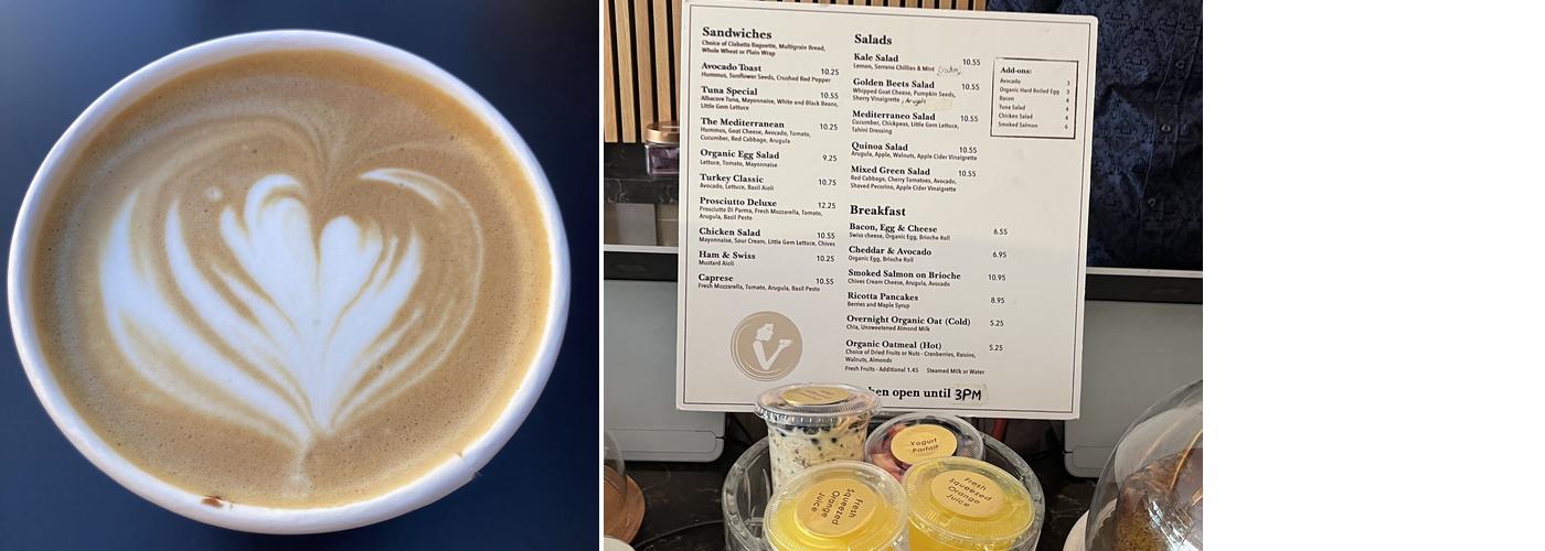 CFCF Coffee Menu