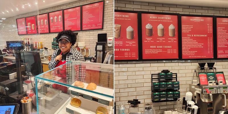 Starbucks Coffee Company Menu
