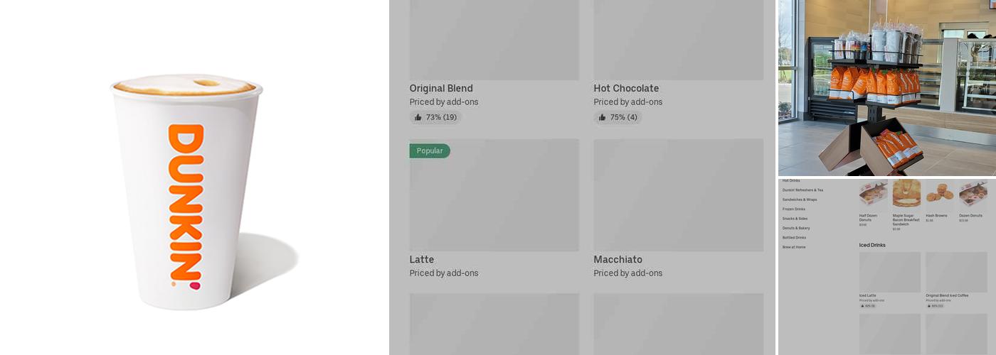 Dunkin' Menu