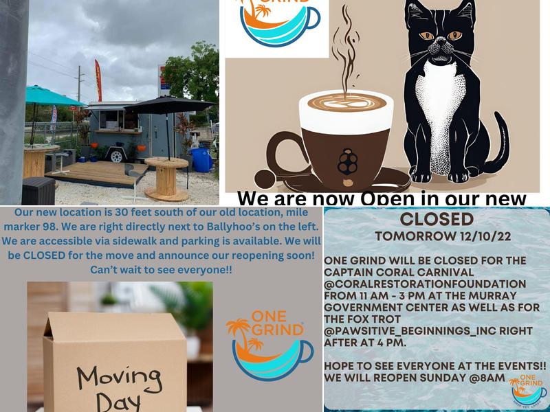 One Grind MM 98, Overseas Hwy, Key Largo