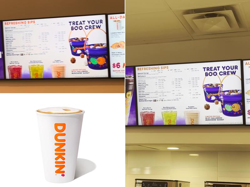 Dunkin' Menu