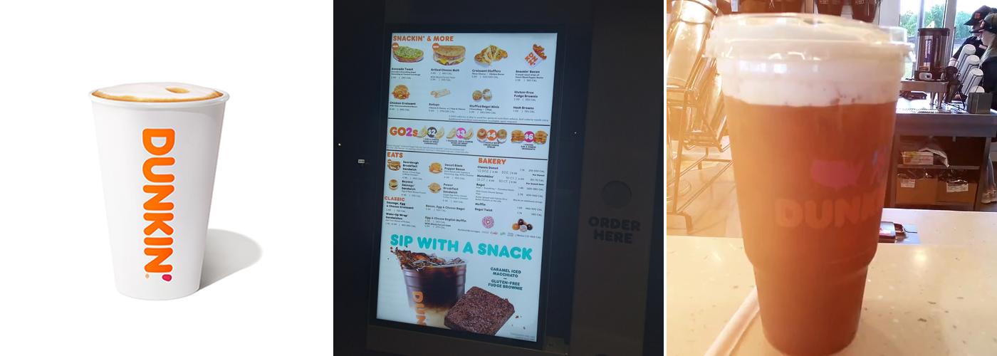 Dunkin' Menu