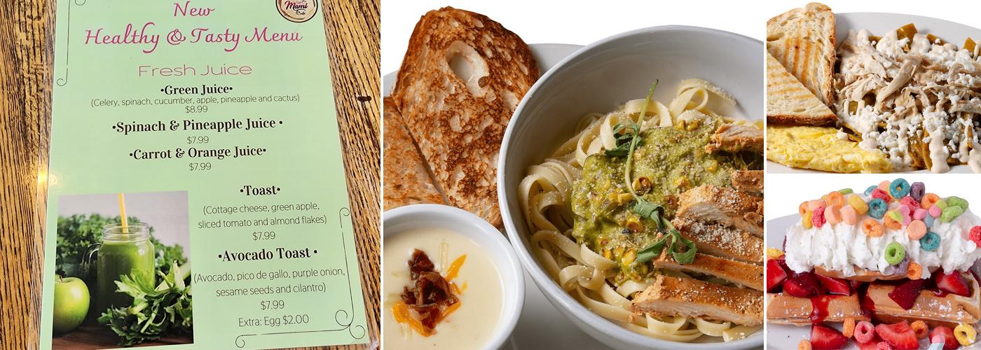Dulce Mami Café Menu
