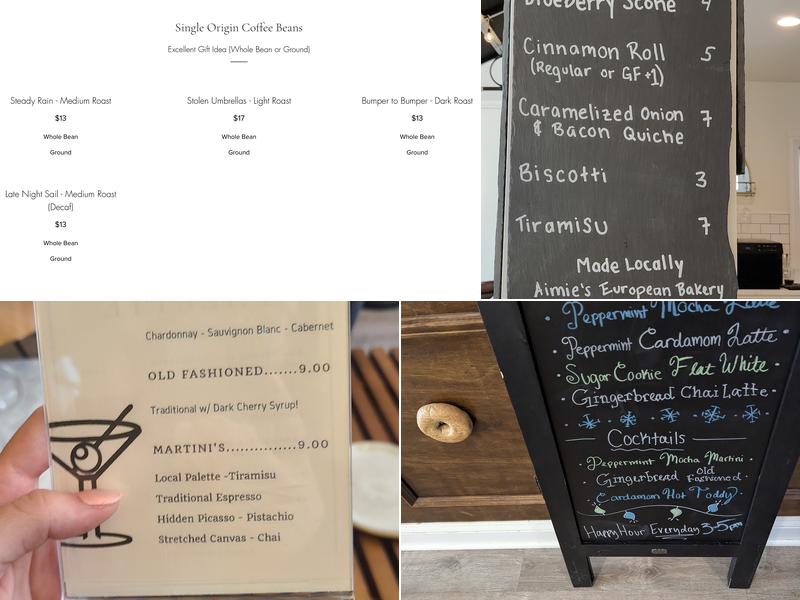 Espresso Palette Menu