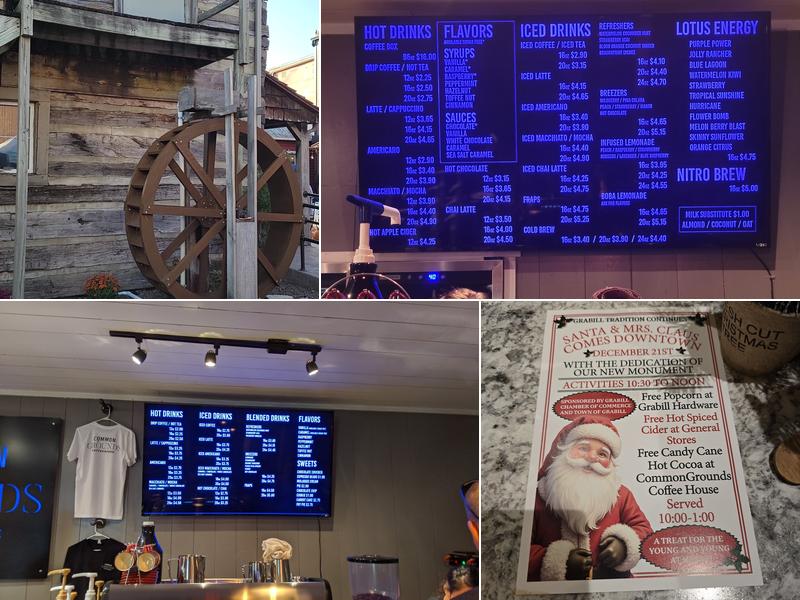 Common Grounds Coffeehouse Menu