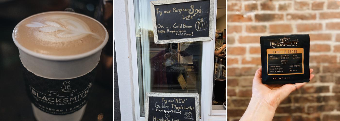 Blacksmith Coffee Drive Thru Menu