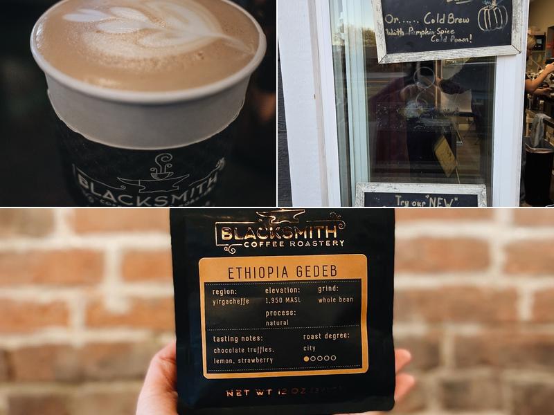 Blacksmith Coffee Drive Thru Menu