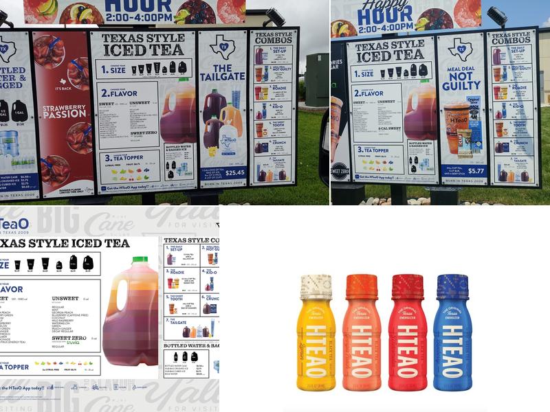 HTeaO - Wichita Menu