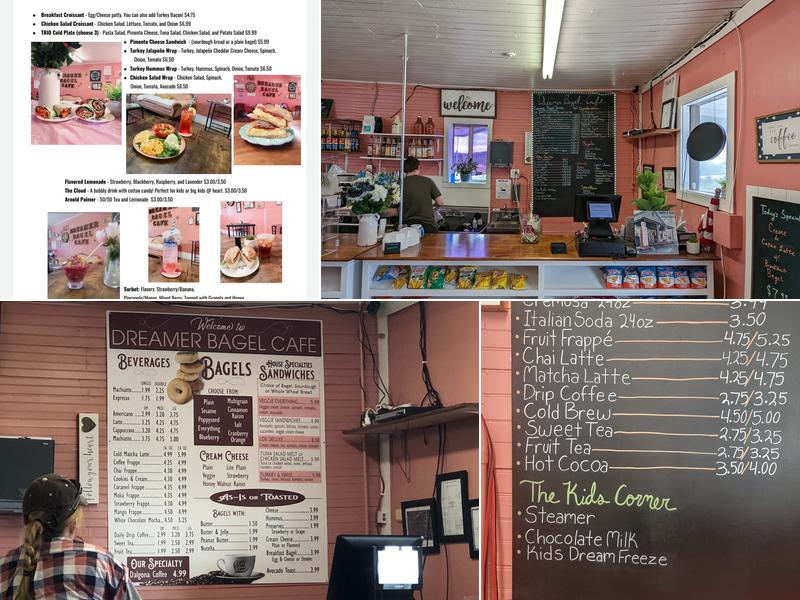 Dreamer Bagel Café Menu