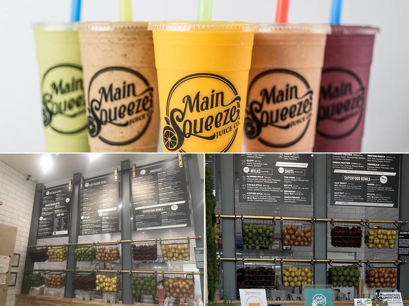 Main Squeeze Juice Co. Menu
