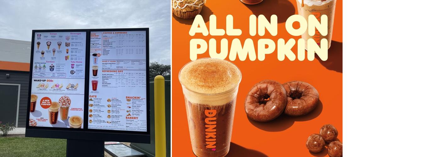 Dunkin' Menu