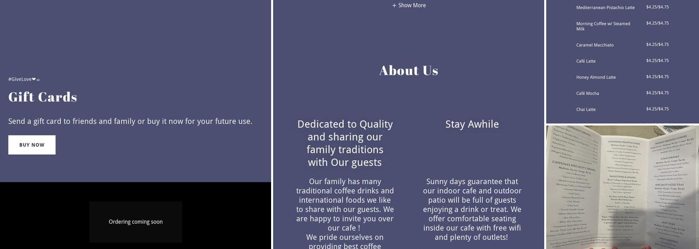 OURS Mediterranean Tapas Wines Bar and More Menu