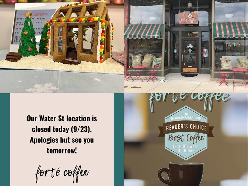 Forté Coffee 138 Water St, Benton Harbor