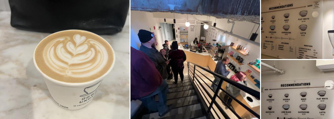 Coffee Down Under Menu