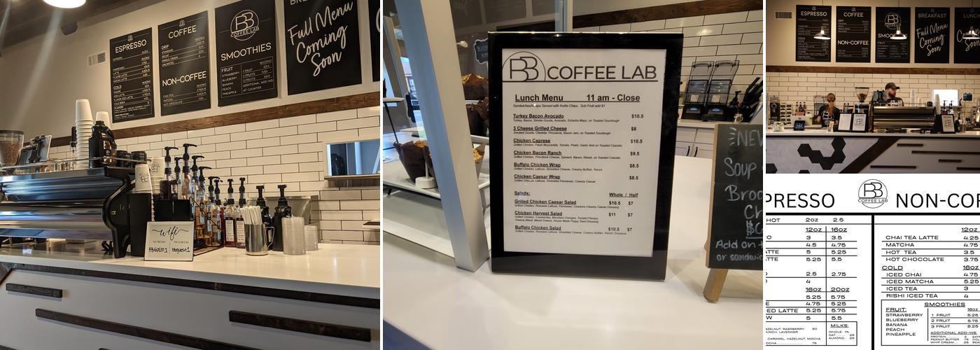 BB Coffee Lab Menu