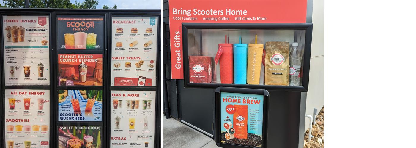 Scooter's Coffee Menu