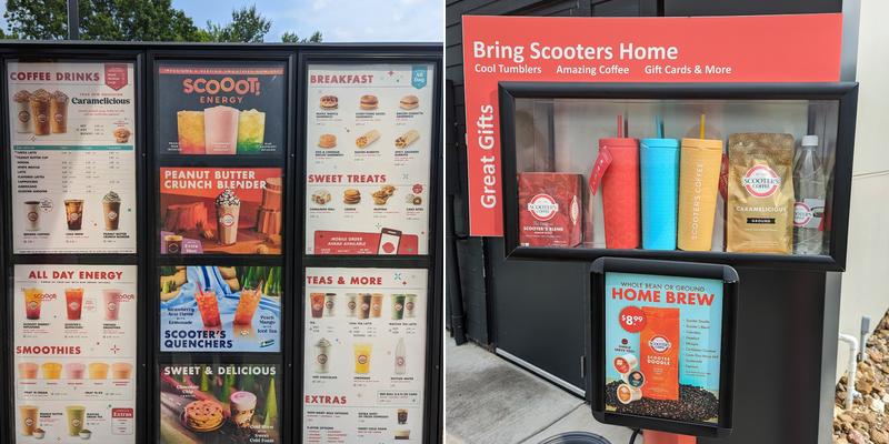 Scooter's Coffee Menu