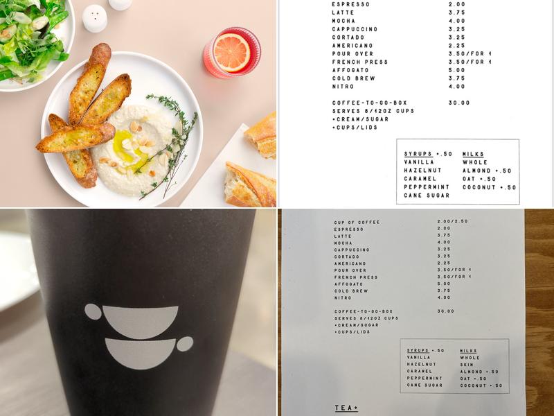 Harmony coffee house Menu