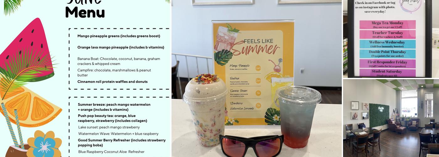 Good Vibes Fords Healthy Hub Menu