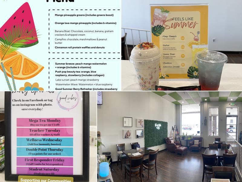 Good Vibes Fords Healthy Hub Menu