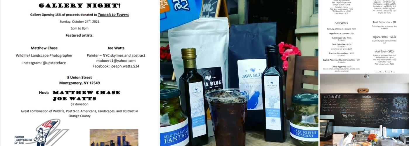 Java Blue Coffee and Market Menu