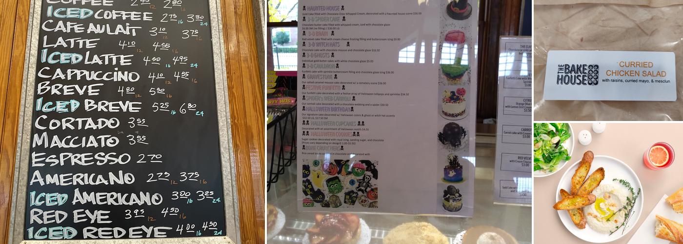 The Bakehouse of Tarrytown Menu