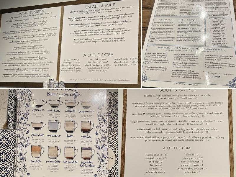 Maman Menu
