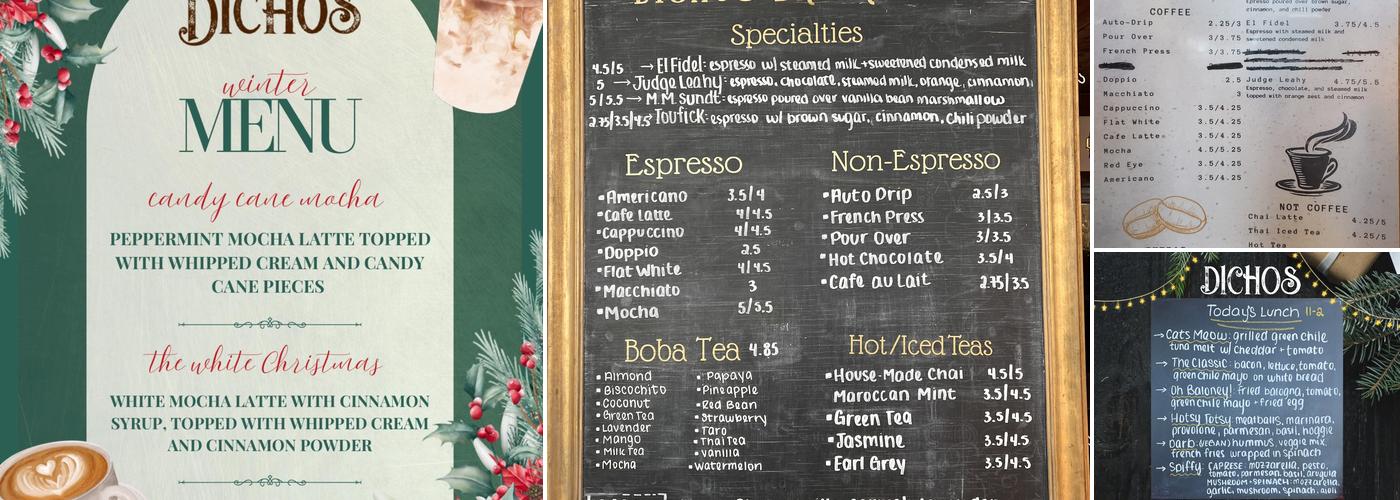Dichos Menu