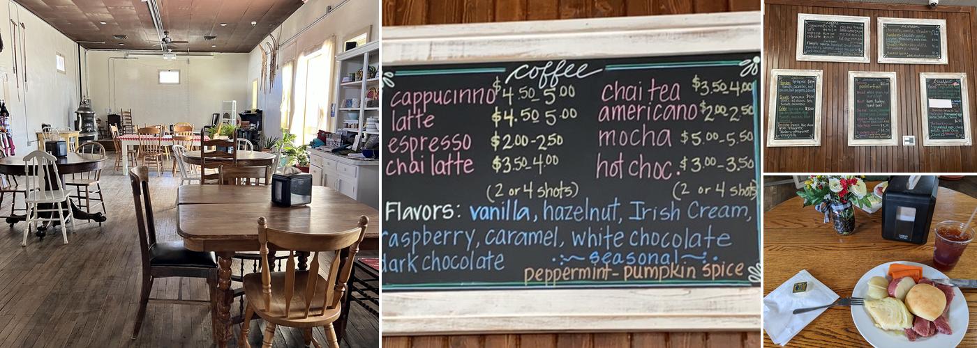 Cimarron Mercantile Menu