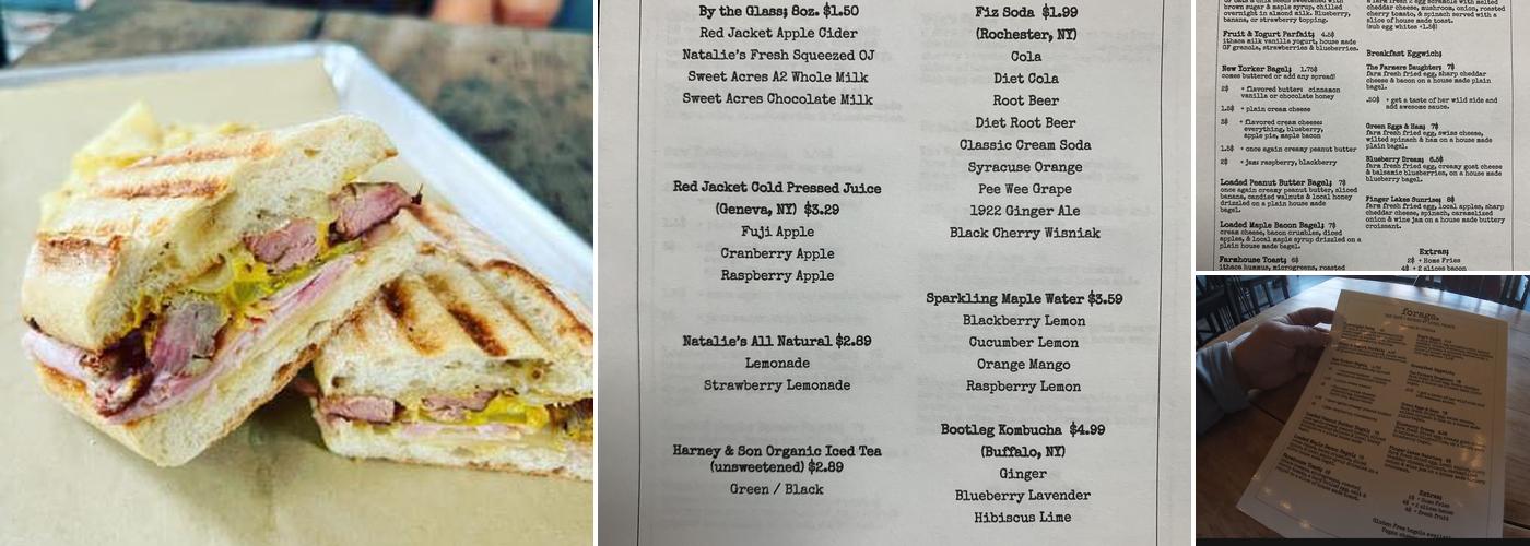 Local Palate Menu