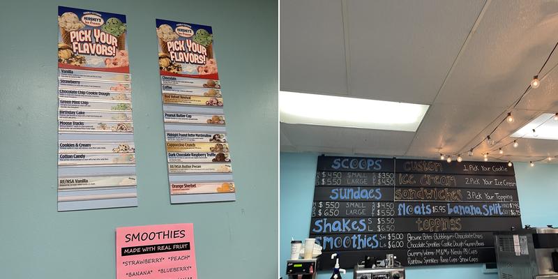 Silb Scoops LLC Menu