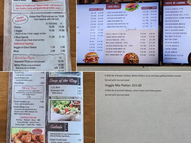 Frontier Town Gateway Menu