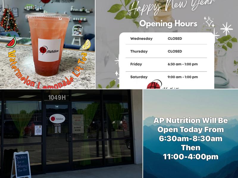 AP Nutrition LLC 1049H N Berkeley Blvd, Goldsboro
