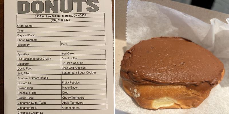 Hole N One Donuts Menu