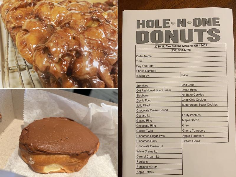 Hole N One Donuts Menu