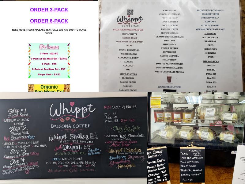 Whippt Dalgona South Korean Style Coffee Menu