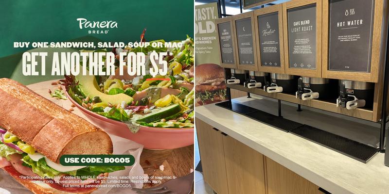 Panera Bread Menu