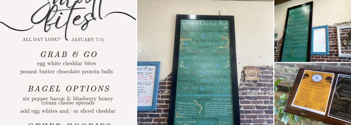 Checotah Perk Menu
