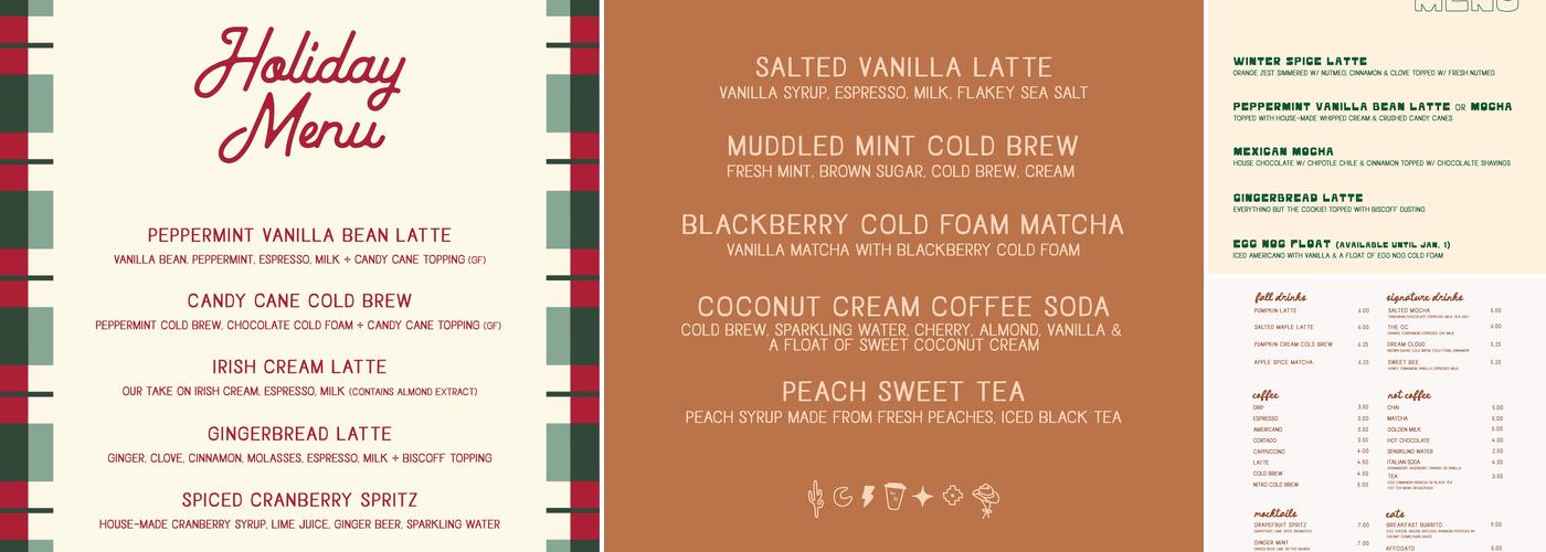 Wheelhouse Menu