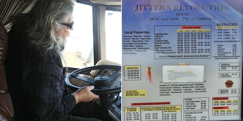 Jitters Revolution Menu