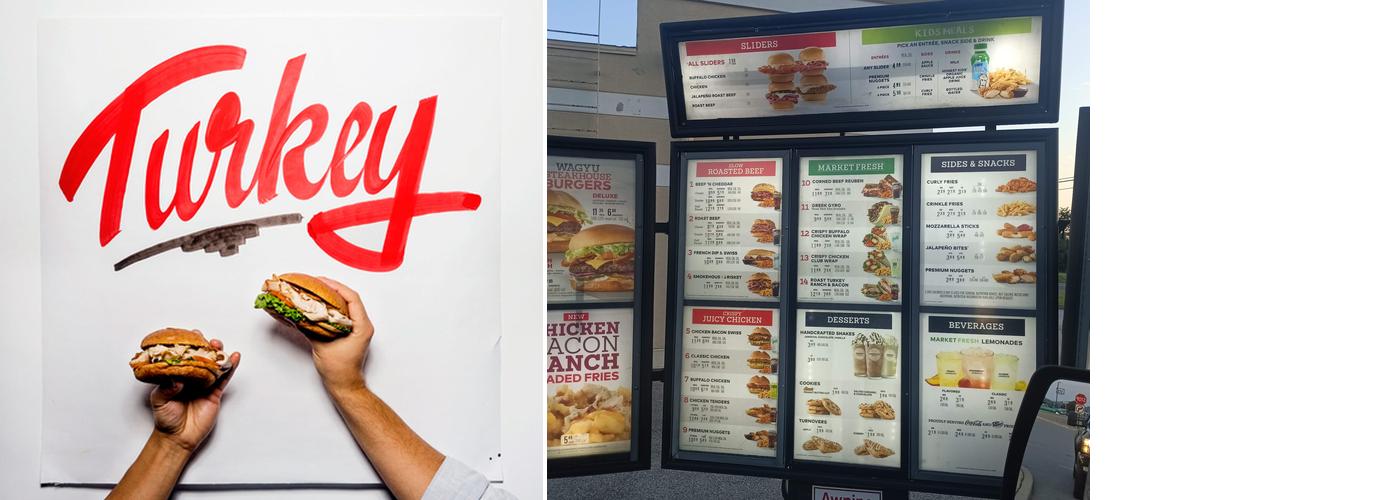 Arby's Menu