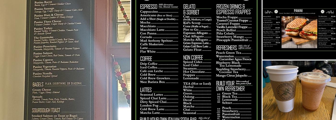 Mad Anthony Wayne Cafe Menu